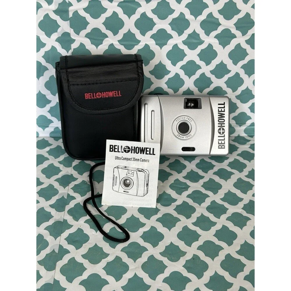 BELL & HOWELL 35MM Film Camera Focus Free‎ 28MM Lens